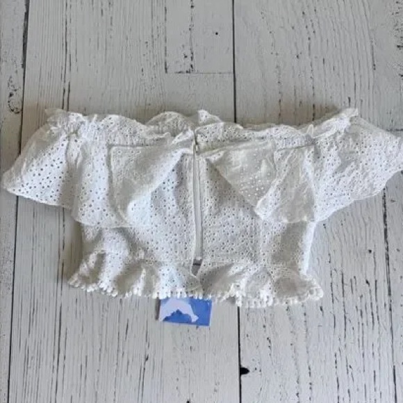 Majorelle - White Julianne Top - Picture 4 of 5